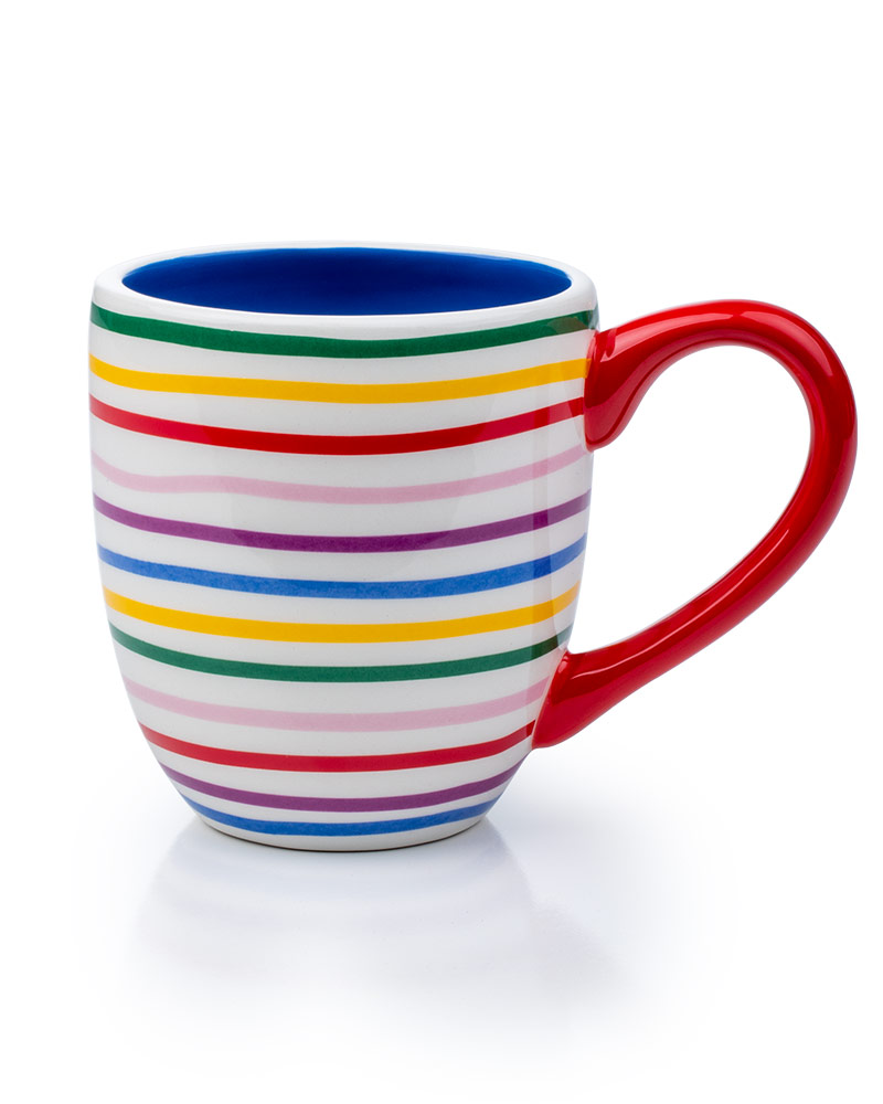 You're Awesome Striped Mug by Coton Colors